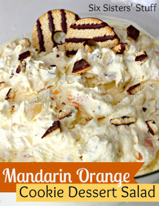 Mandarin Orange Cookie Dessert Salad