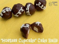 "Hostess Cupcake" Cupcake Balls