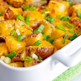 Loaded Bacon Ranch Potatoes