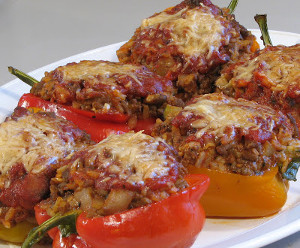 Farmhouse Stuffed Bell Peppers