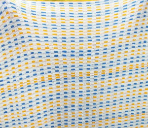 Blue and Yellow Friendship Afghan