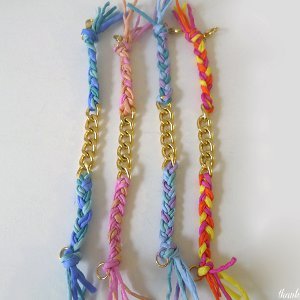 DIY Silk Friendship Bracelet