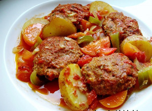 Casserole of Turkish Meatballs