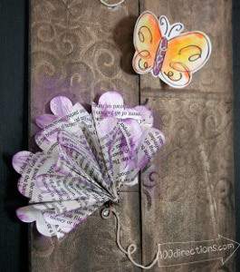 Easy Paper Flowers and Butterflies