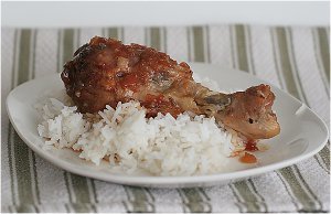 Slow Cooker Peach Chicken