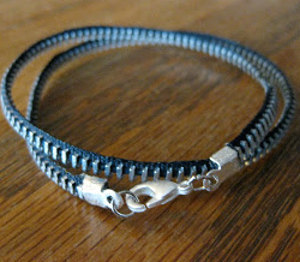 DIY Zipper Wrap Bracelet