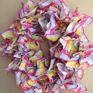 Lazy Minute Napkin Wreath