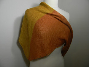 Mindless Sideways Shawl