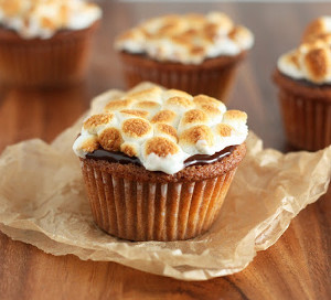 Easy S'mores Cupcakes