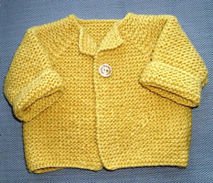 kiran the knitter baby sweater