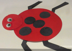 Easy Peasy Ladybug Craft