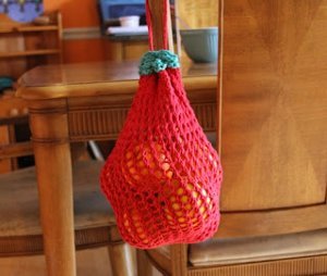 Wild Strawberry Shopping Bag