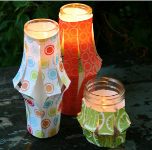 Patterned Paper Lanterns