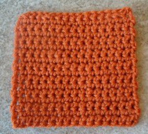 How to Crochet a Basic Square