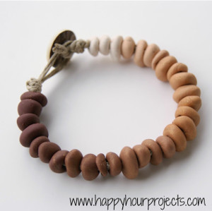 Ombre Clay Bracelet