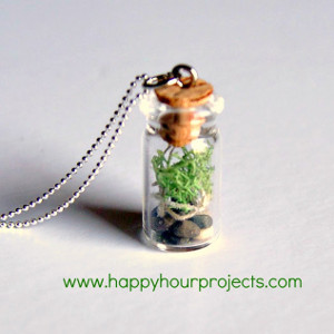 Tiny Terrarium Pendant