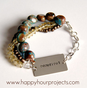 "You Are Beautiful" Bracelet