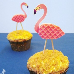 Beachy Cupcake Toppers