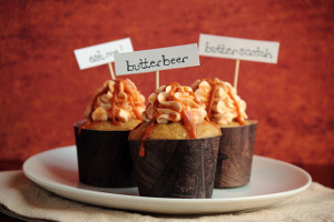 Best Ever Butterbeer Cupcakes