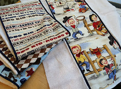 Wild West Burp Cloths