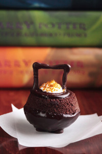 Chocolatey Cauldron Cakes