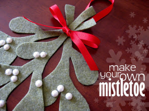 Felt Mistletoe