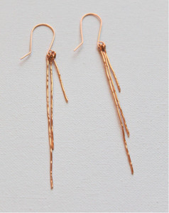 Hammered Wire Earrings