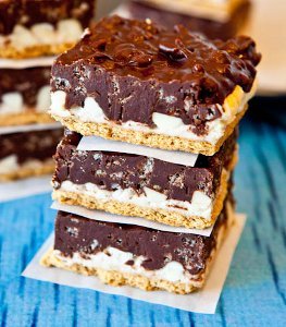 Peanut Butter S'mores Bars