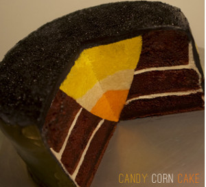 Halloween Candy Corn Cake