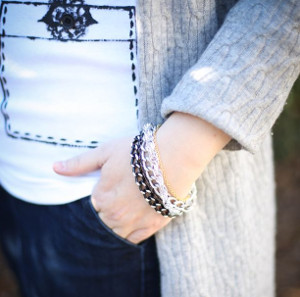 Scrap Pile Chain Bracelet