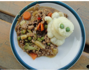 Spooky Halloween Shepherd's Pie