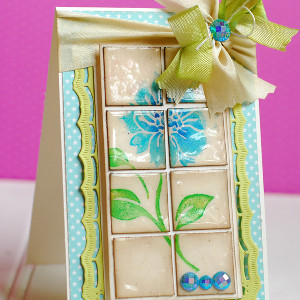 Elegant Tiled Greeting Card