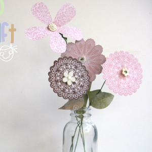 Pastel Paper Flower Bouquet