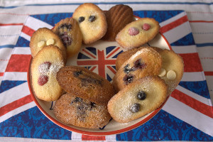 Red, White, and Blue Madeleines