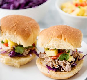 Tropical Pork Sliders