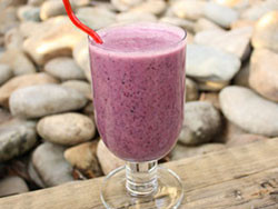 Banana Blueberry Summer Smoothie