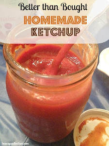 All Natural Homemade Ketchup