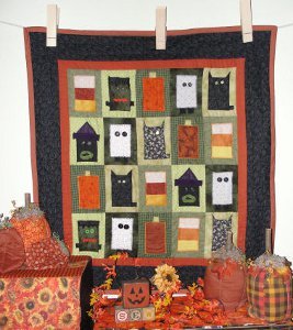 Cast of Characters Halloween Quilt