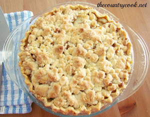 Butter Crumble Apple Pie