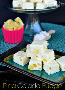 Homemade Pina Colada Fudge