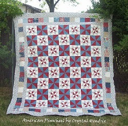 American Pinwheel Quilt