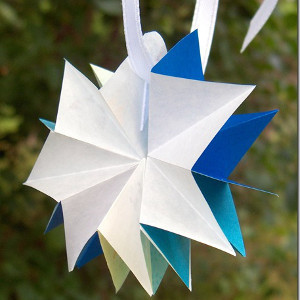 Paper Star Ornament