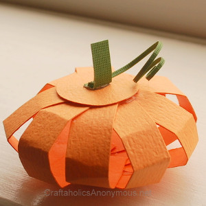 Mini Paper Pumpkin Patch