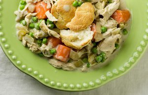 Creamy Chicken with Biscuits