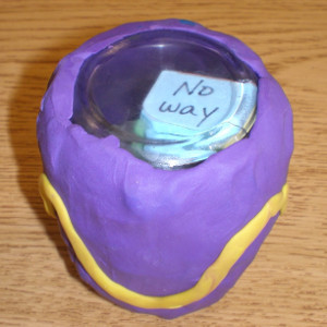 Homemade Magic 8 Ball Game