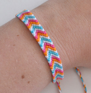 Classic Chevron Friendship Bracelet