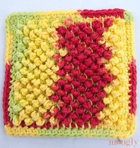 Pretty Pebbles Dishcloth