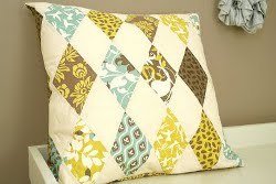 Harlequin Pillow Tutorial