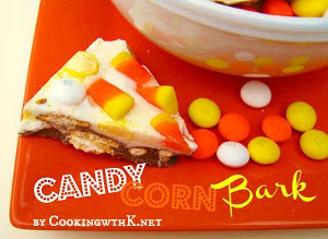 Candy Corn Bark