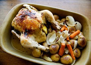 Roasted Chicken with Vegetables